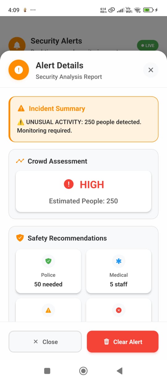 Advanced security monitoring system with threat detection and surveillance capabilities